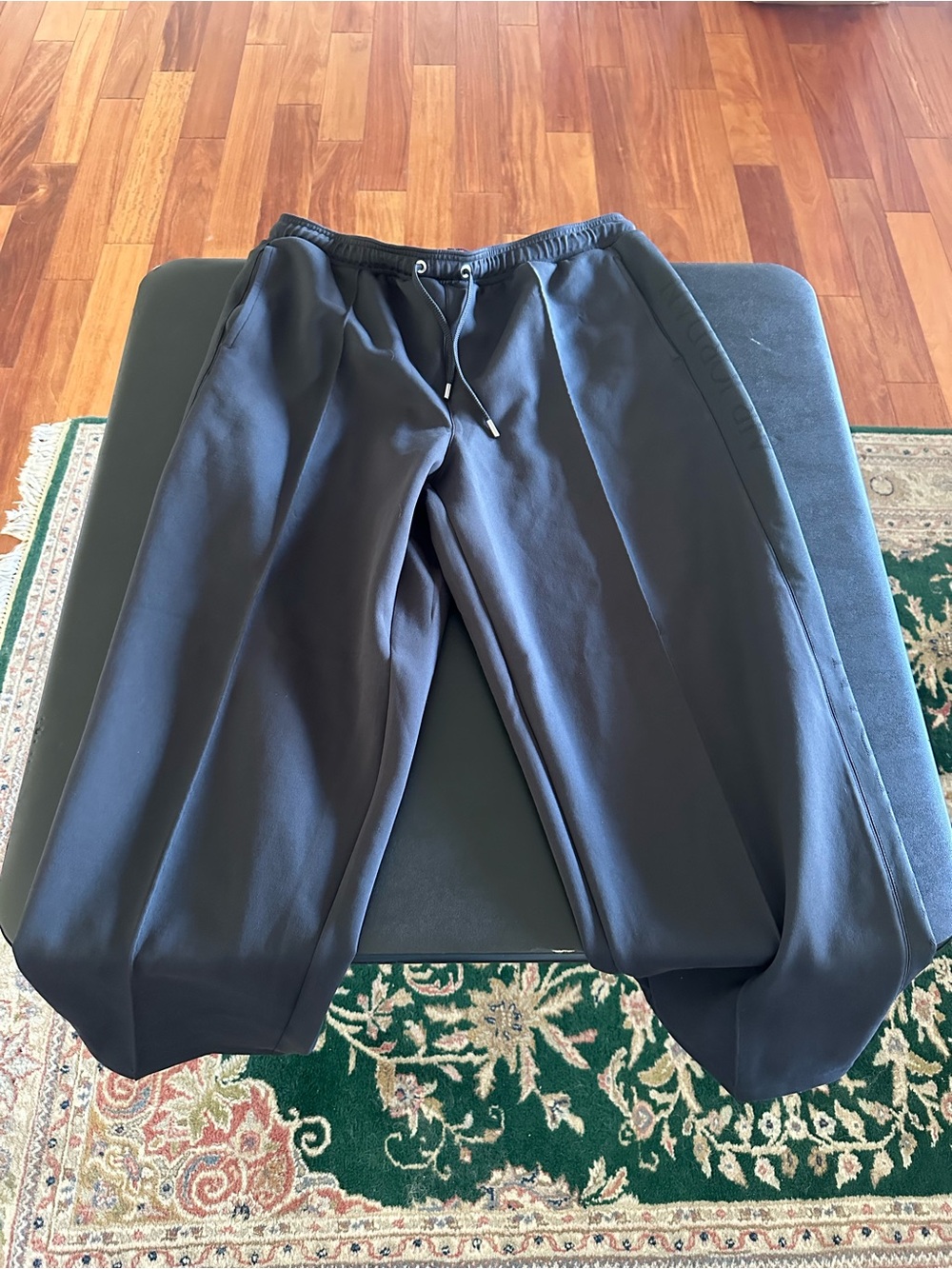 Nike Air Jordan Men's Black Drawstring Sweatpants Men’s 2XL